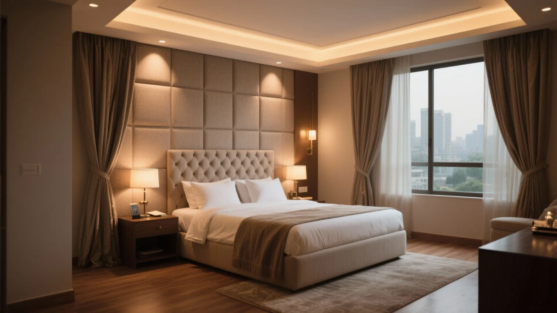 2) Hotel-Style Primary Suite with Acoustic Layers