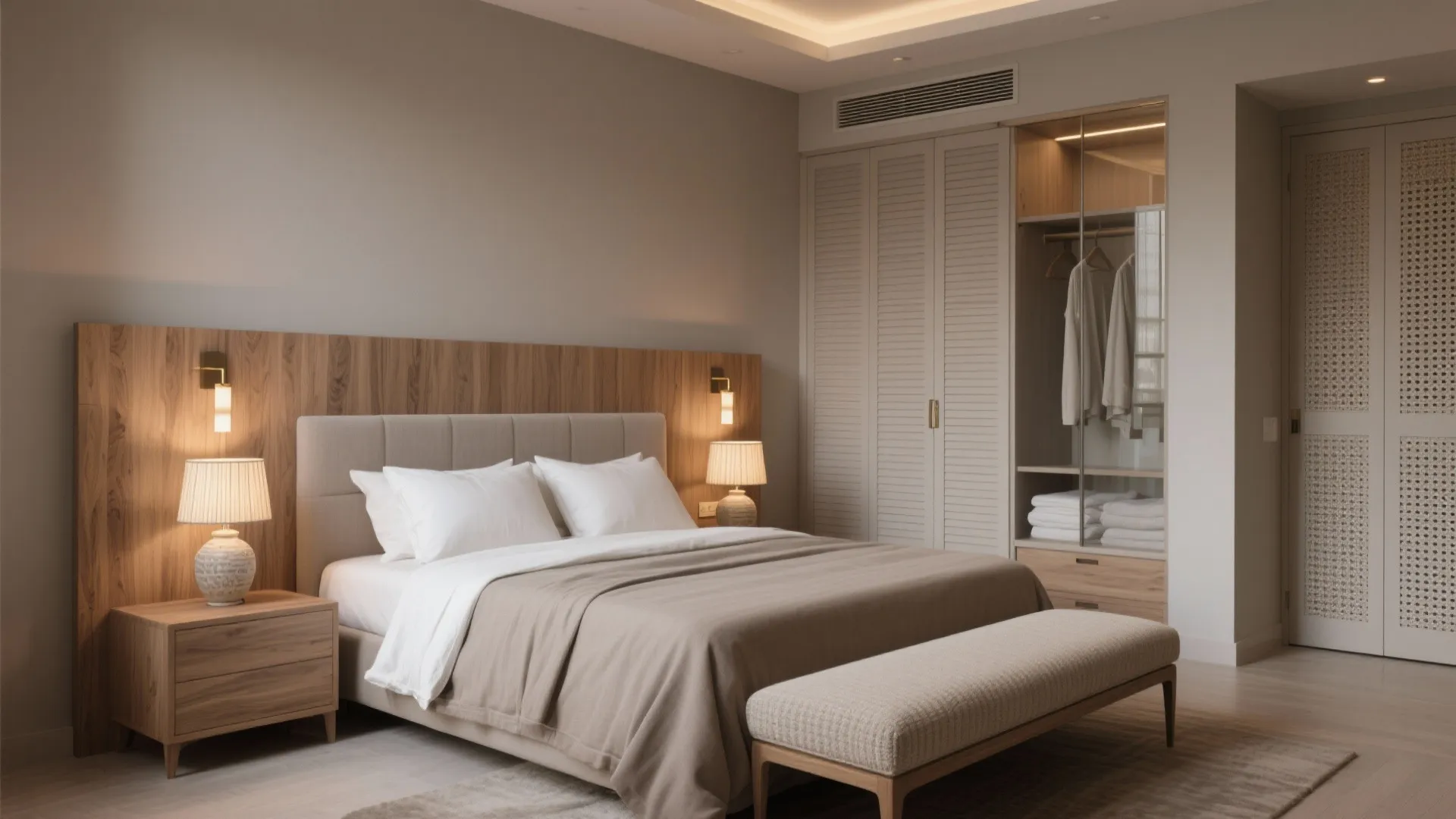 4) A restful primary suite with storage that breathes