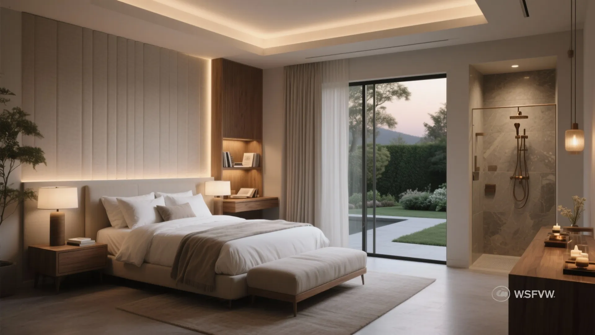 Primary Suite as Wellness Retreat