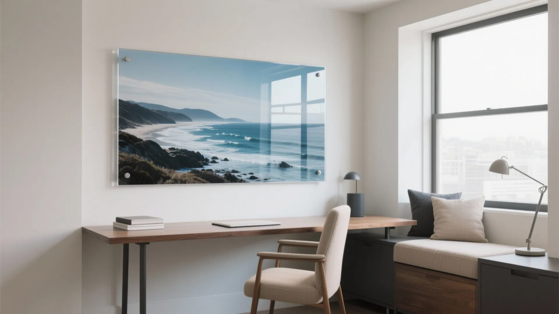 Printed Acrylic Sheets as Statement Walls