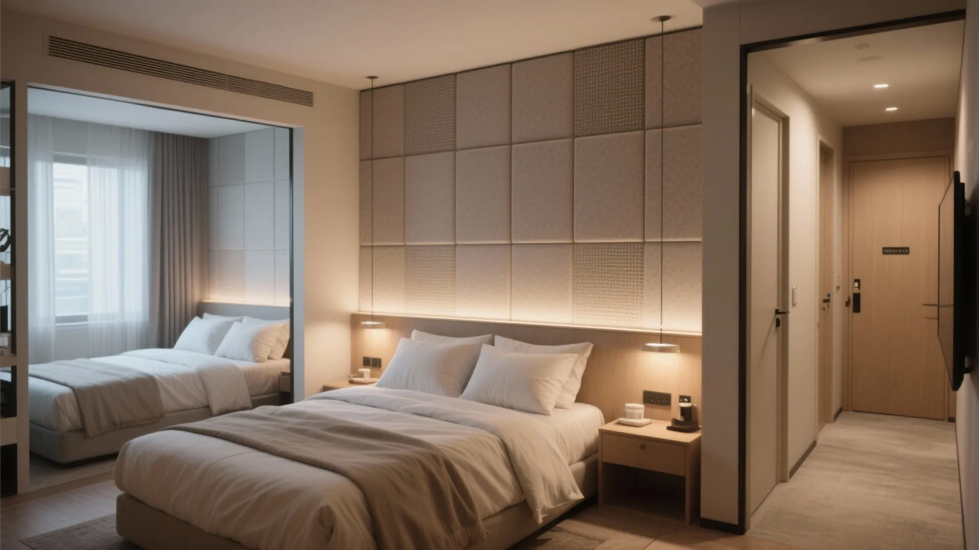 3. Smart bedroom layouts for privacy