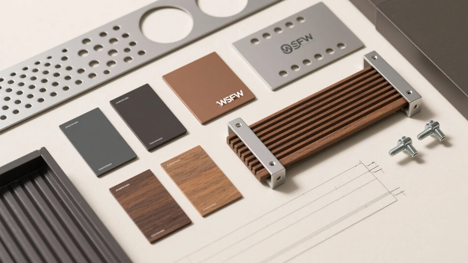 Slimline Privacy Screens with Airflow