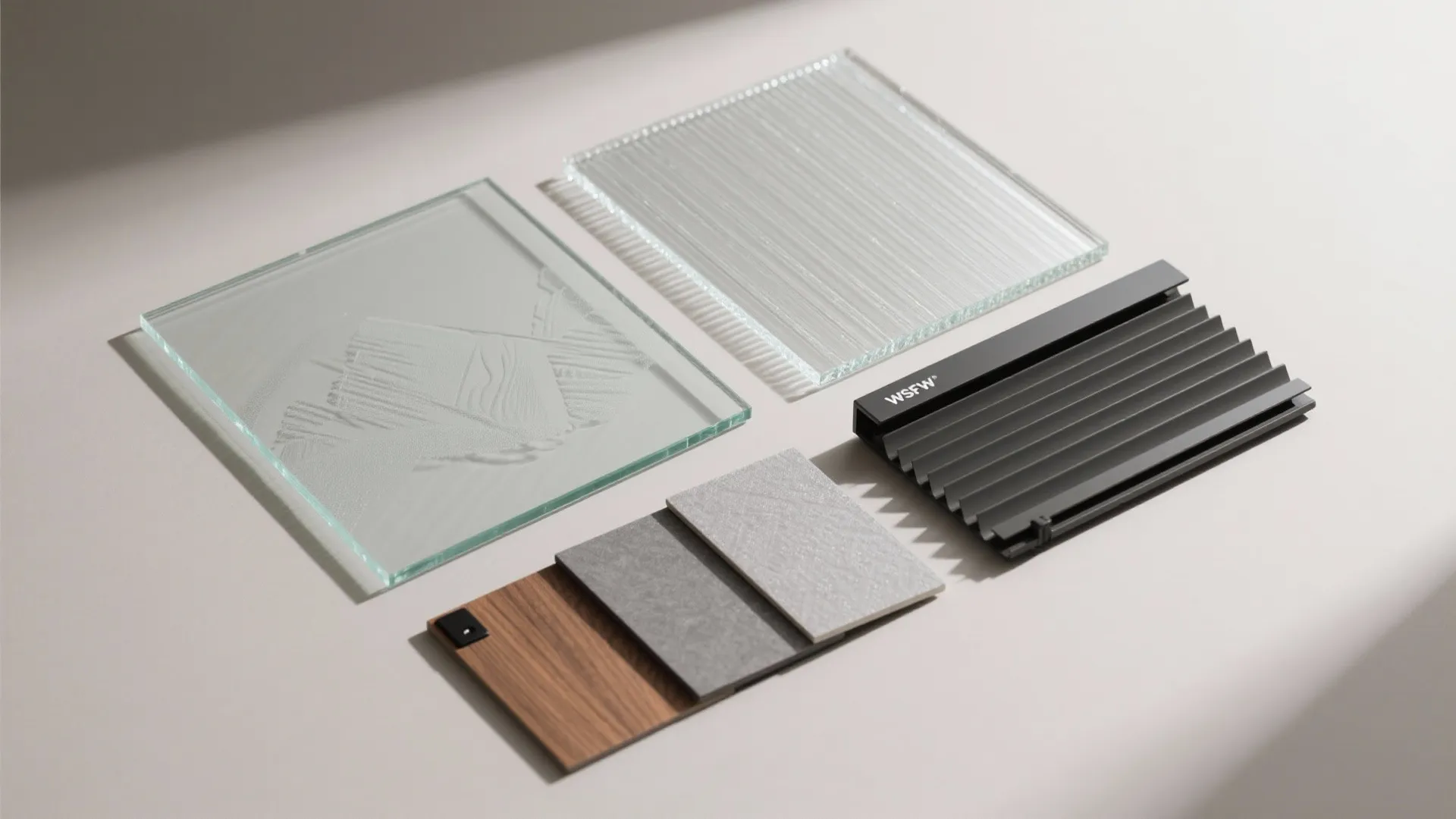 4) Privacy-smart glazing: frosted, fluted, and operable louvers