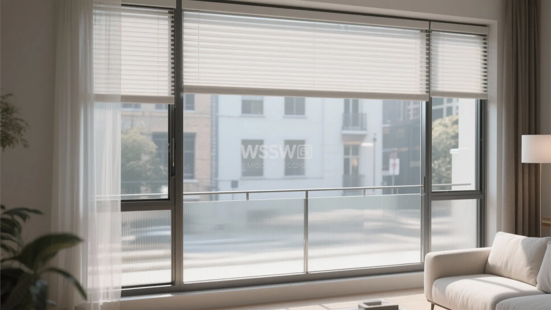 Idea 4: Privacy-smart glazing and layered shading