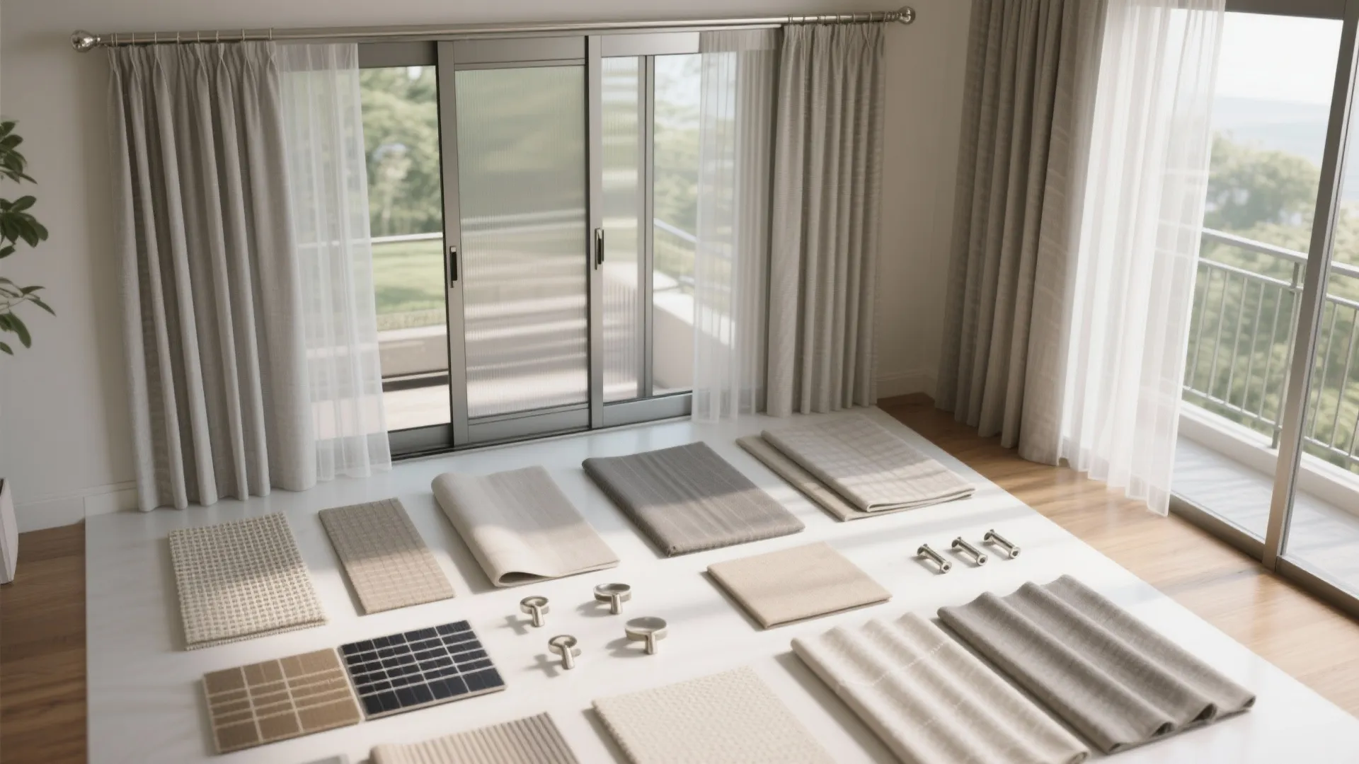 Privacy, glare, and smart layers