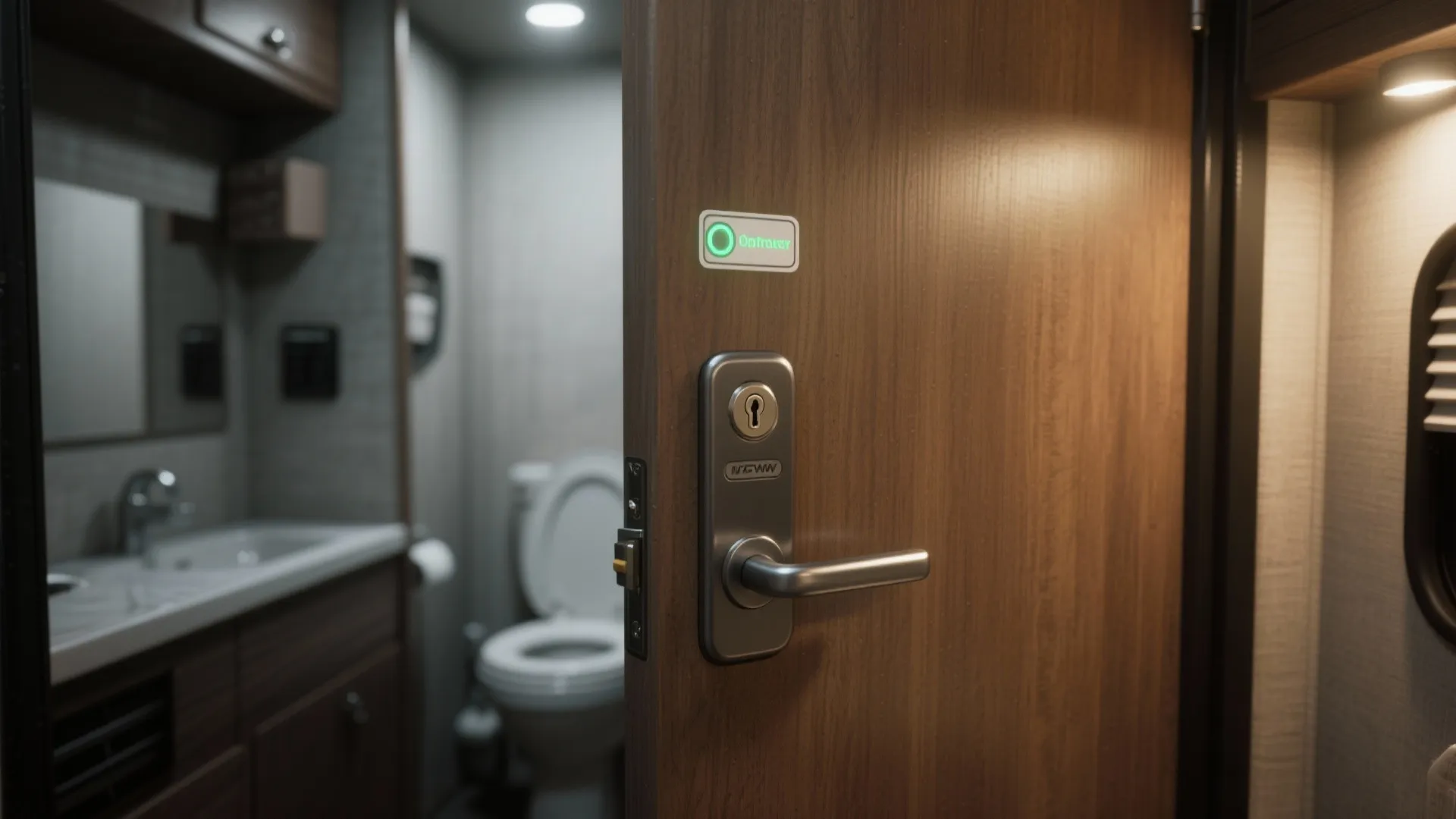 5. Privacy Lock with Indicator