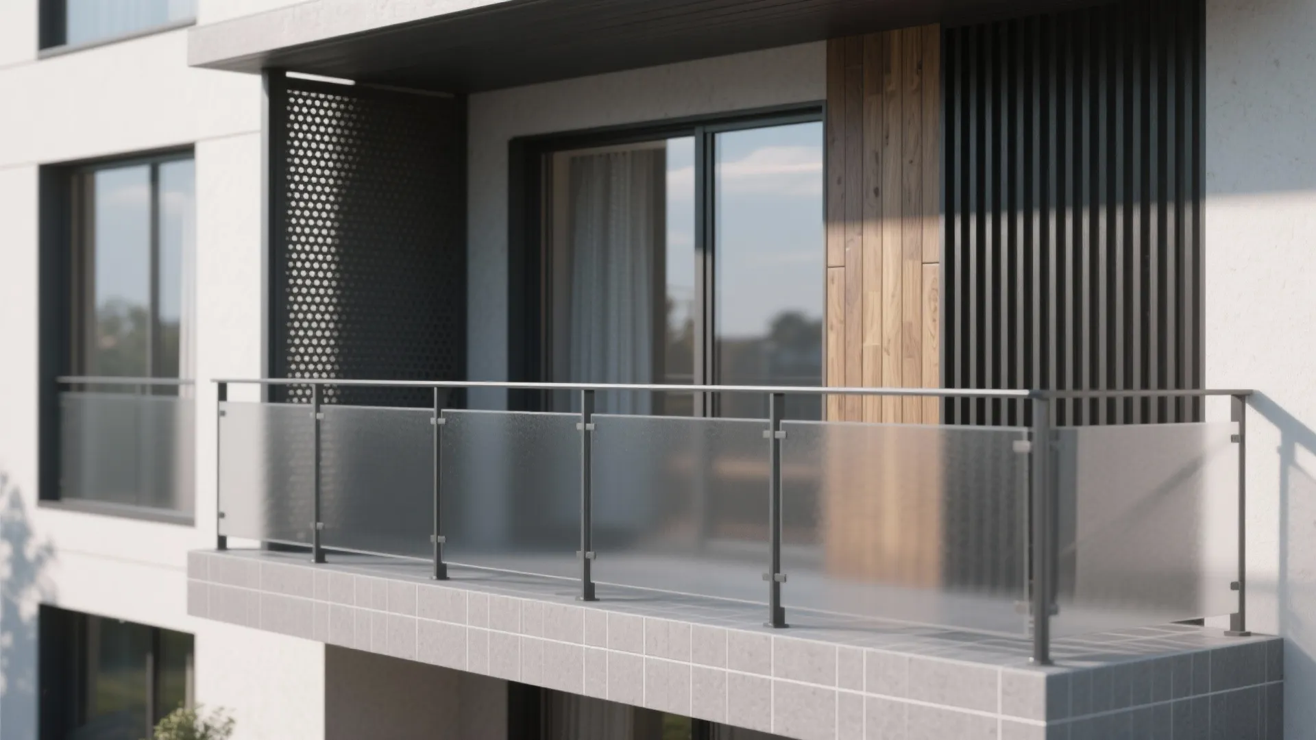 5) Privacy Screens, Safe Rails, and Smart Materials