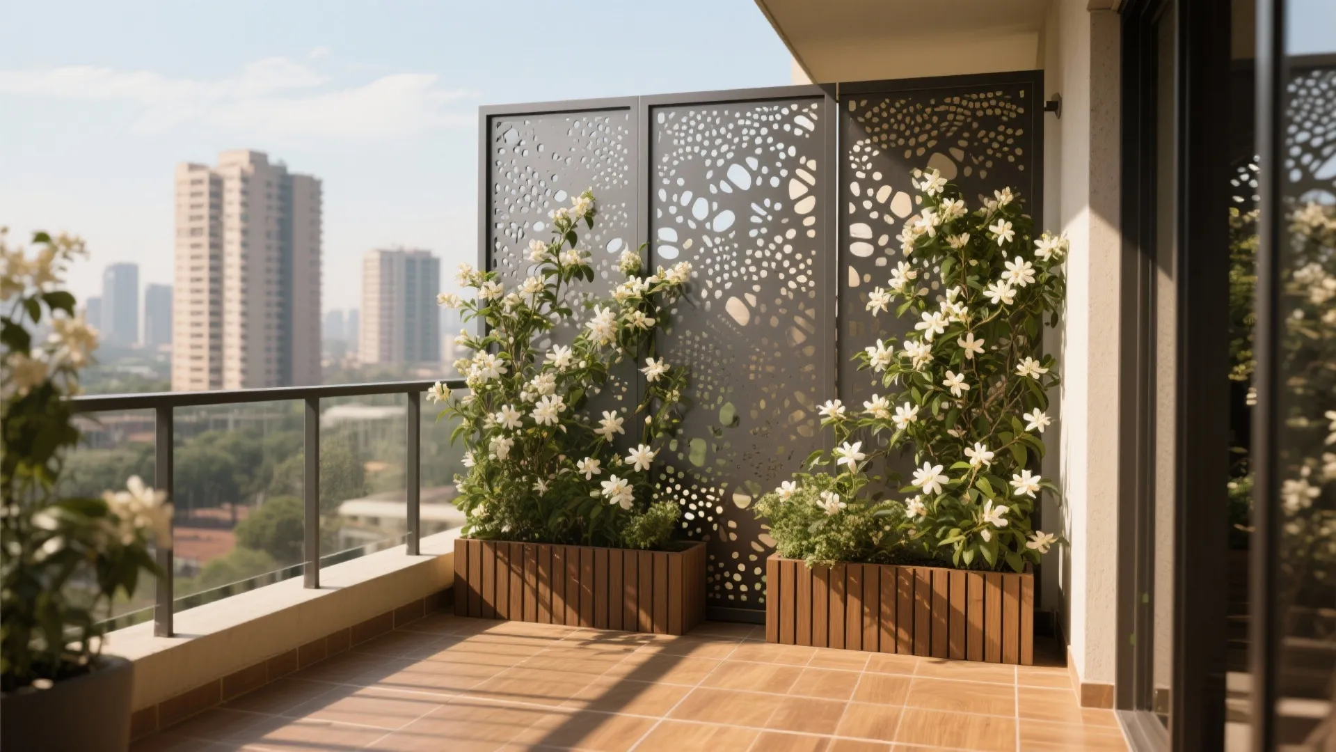Privacy Screens with Light and Air