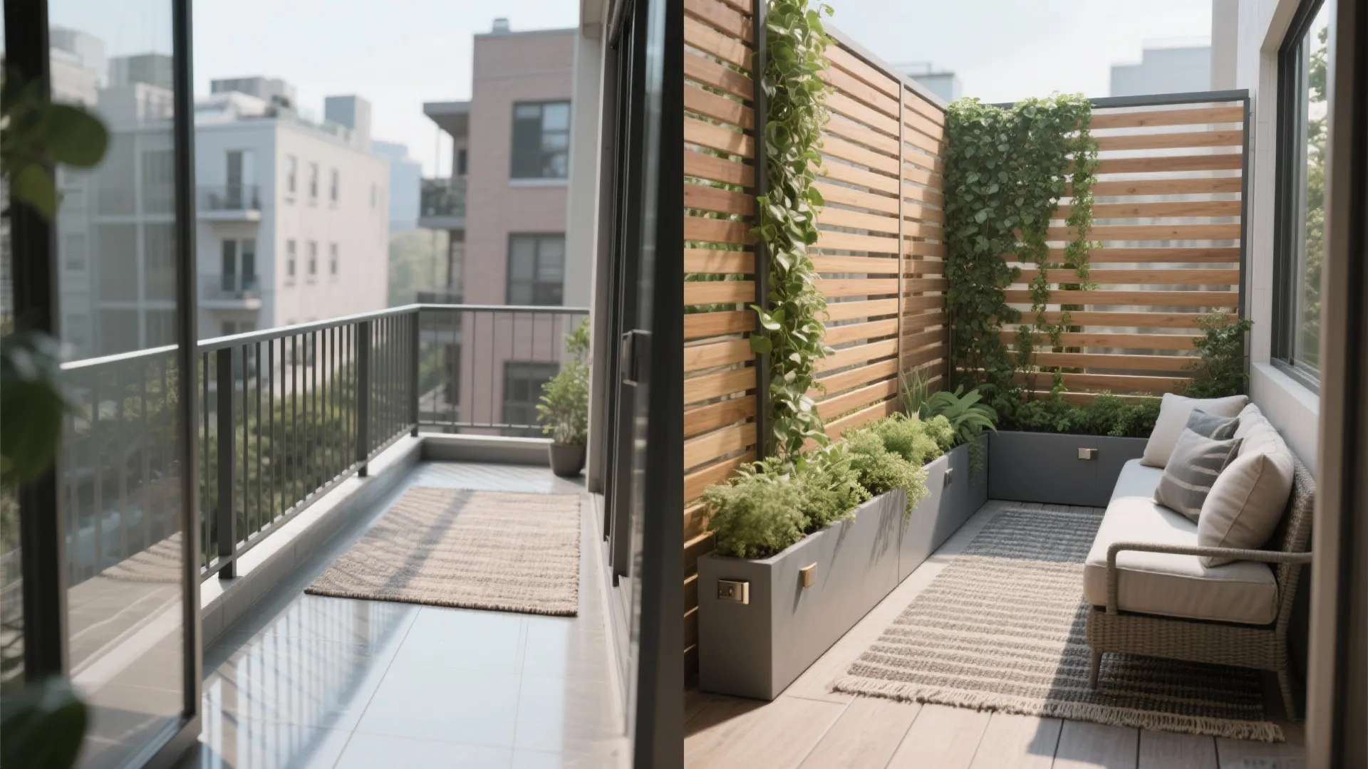 Privacy Screens and Acoustic Softening