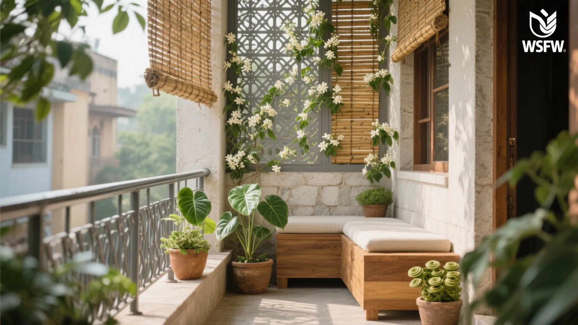 Privacy screens that breathe