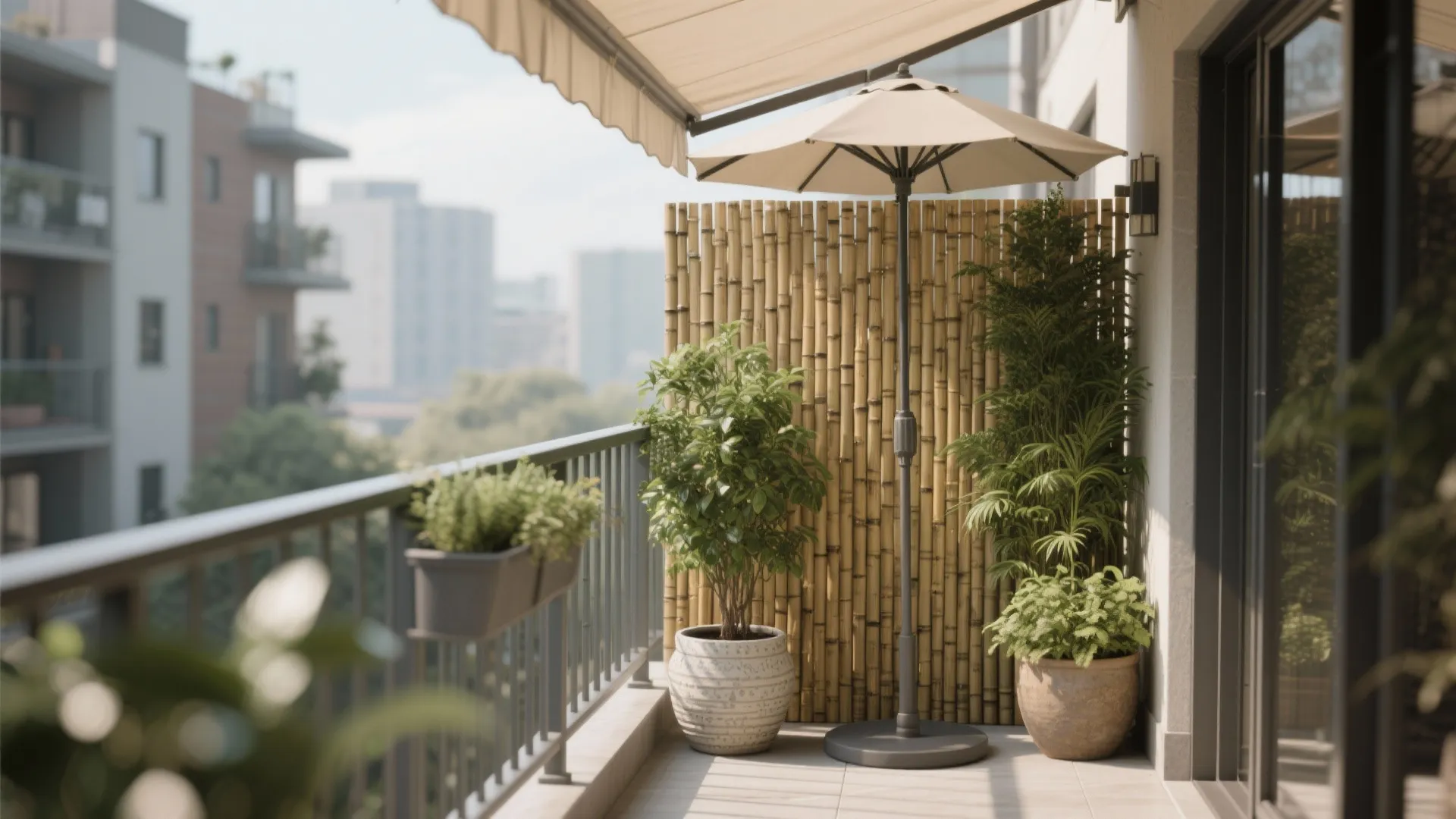 Privacy + Shade: Screens, Plants, and Motion-Friendly Awnings