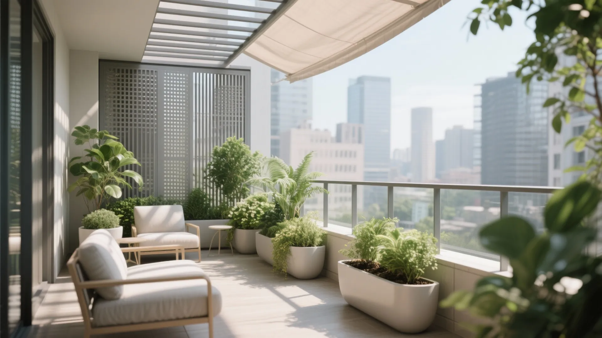 4) Privacy, shade, and planting for urban comfort