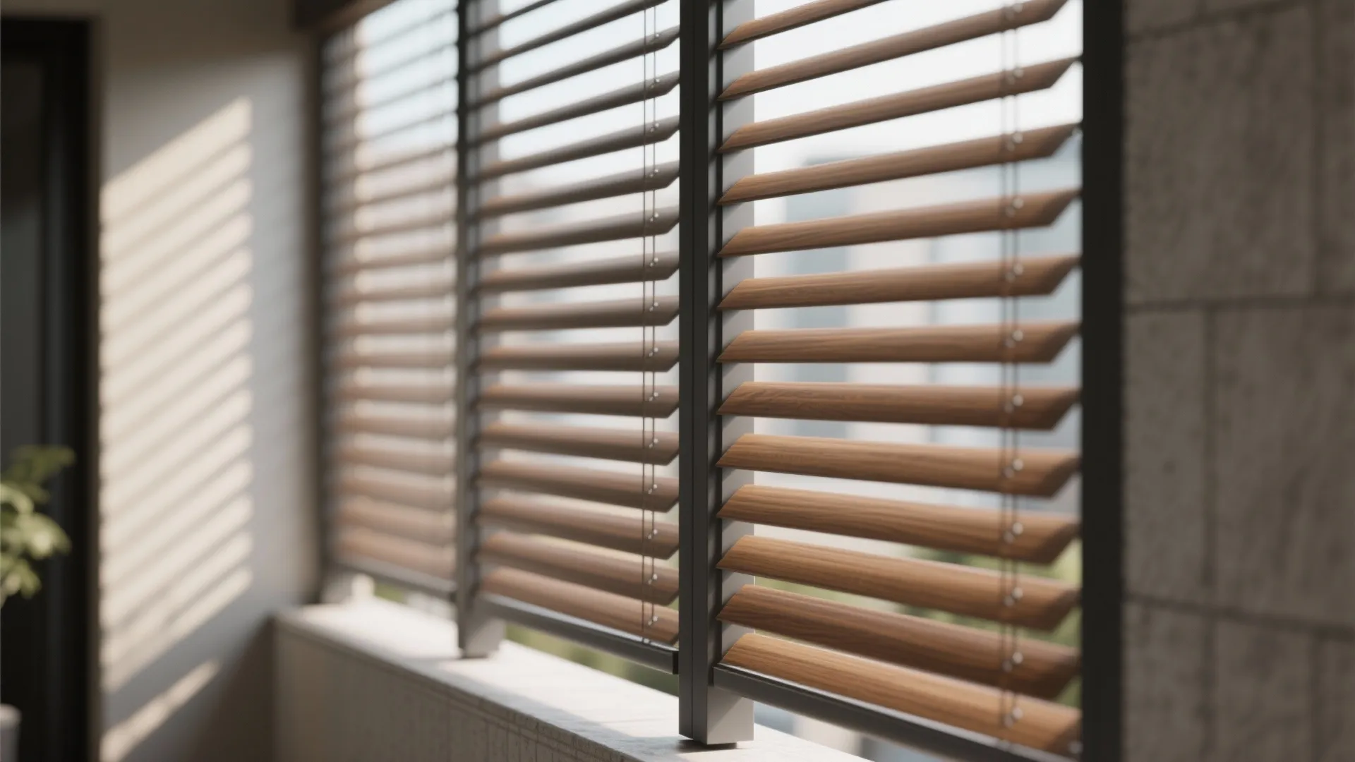 Privacy screens that breathe
