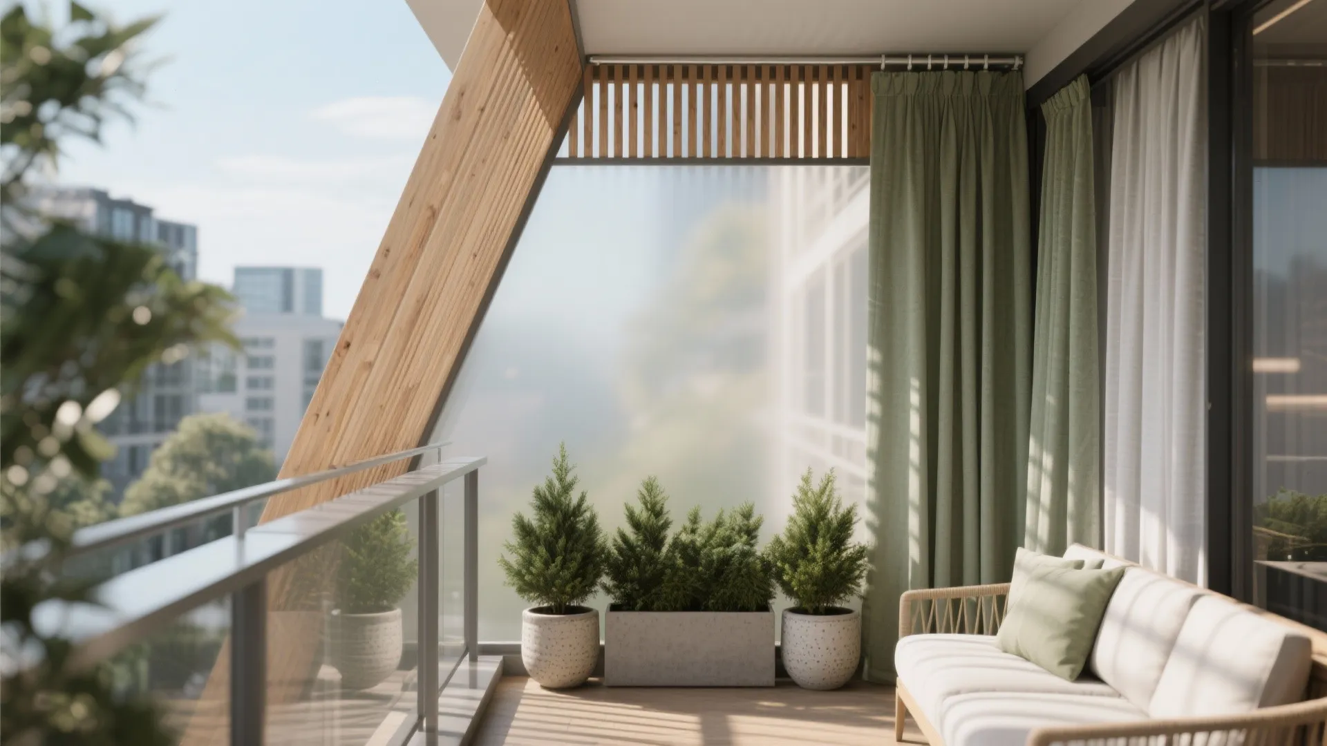 Privacy That Breathes: Slats, Screens, and Textiles