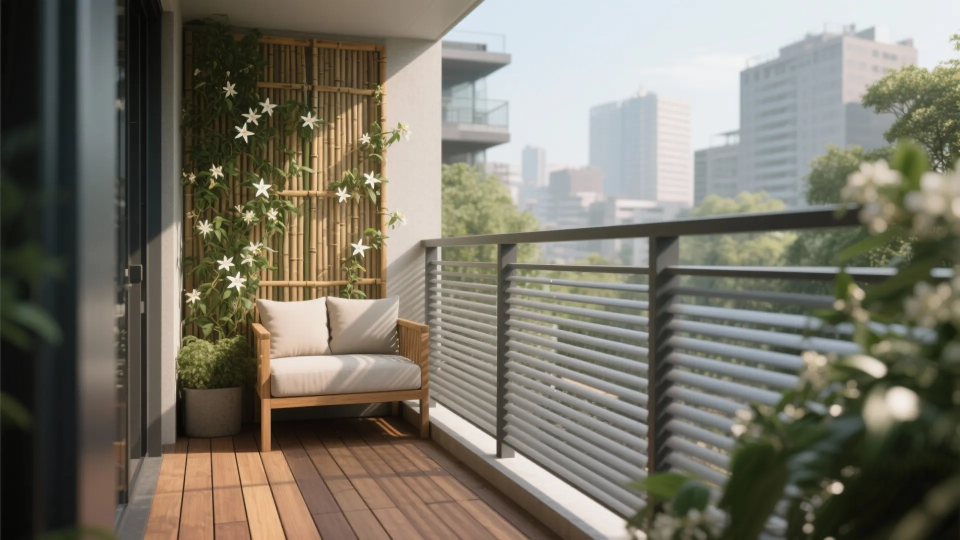 Slim Privacy Screens and Pergola Slats