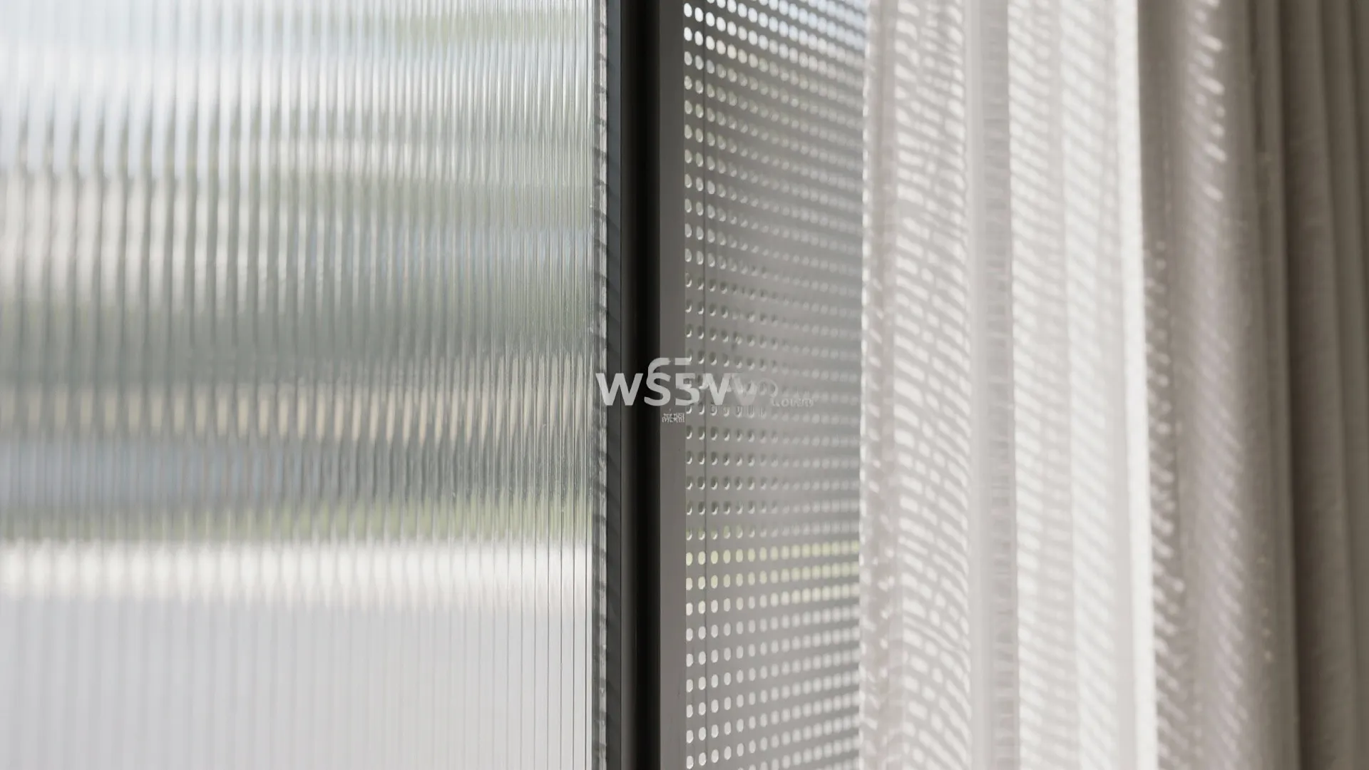 4) Textured Privacy: Reeded Glass, Perforated Metal, and Outdoor Curtains