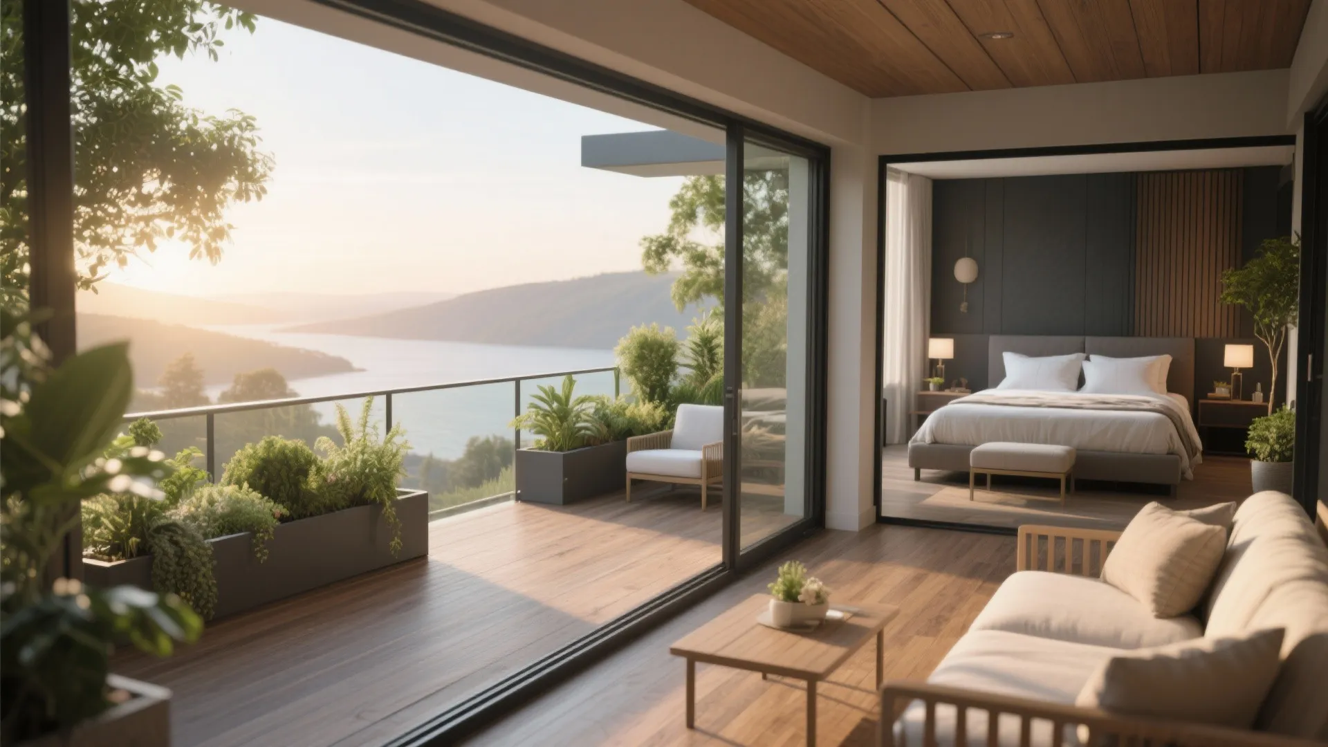 Idea 4: Private Balcony Escape