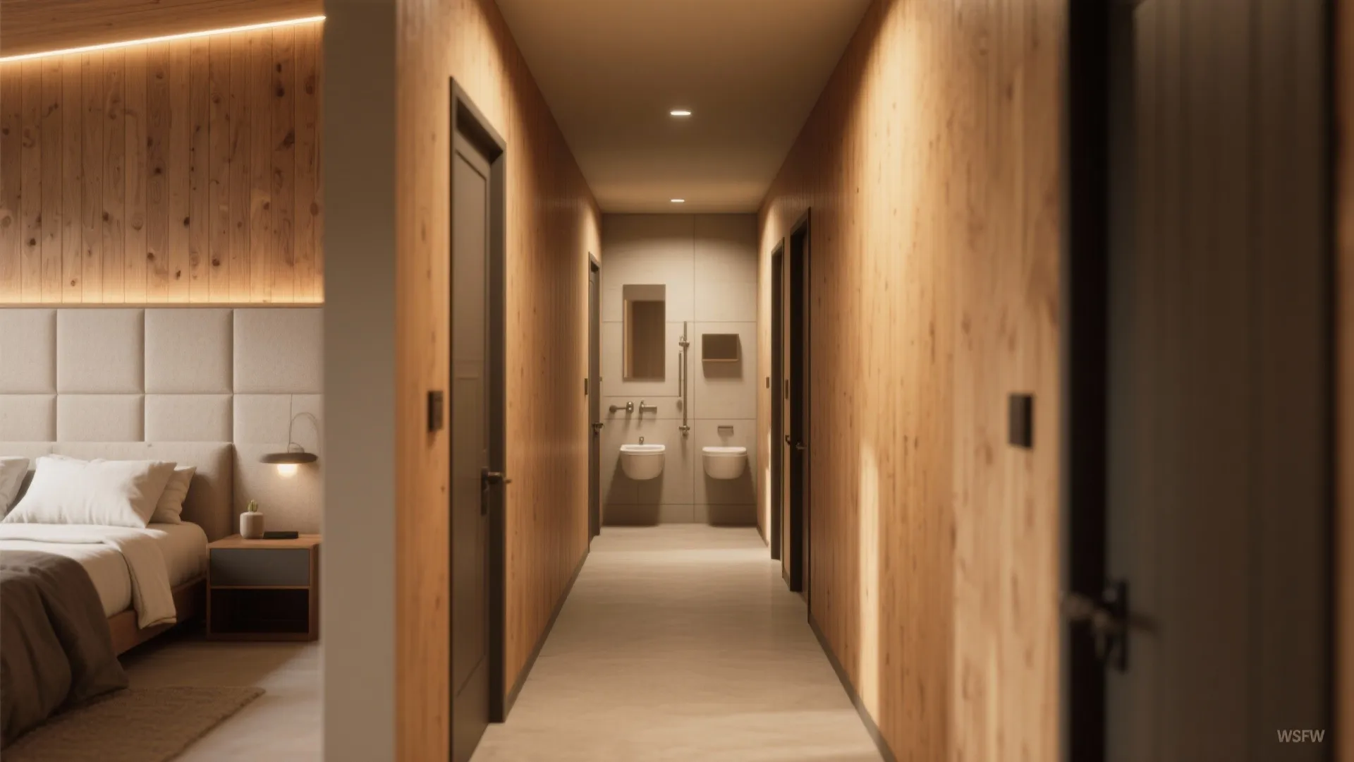 2. Private Bedroom Wing