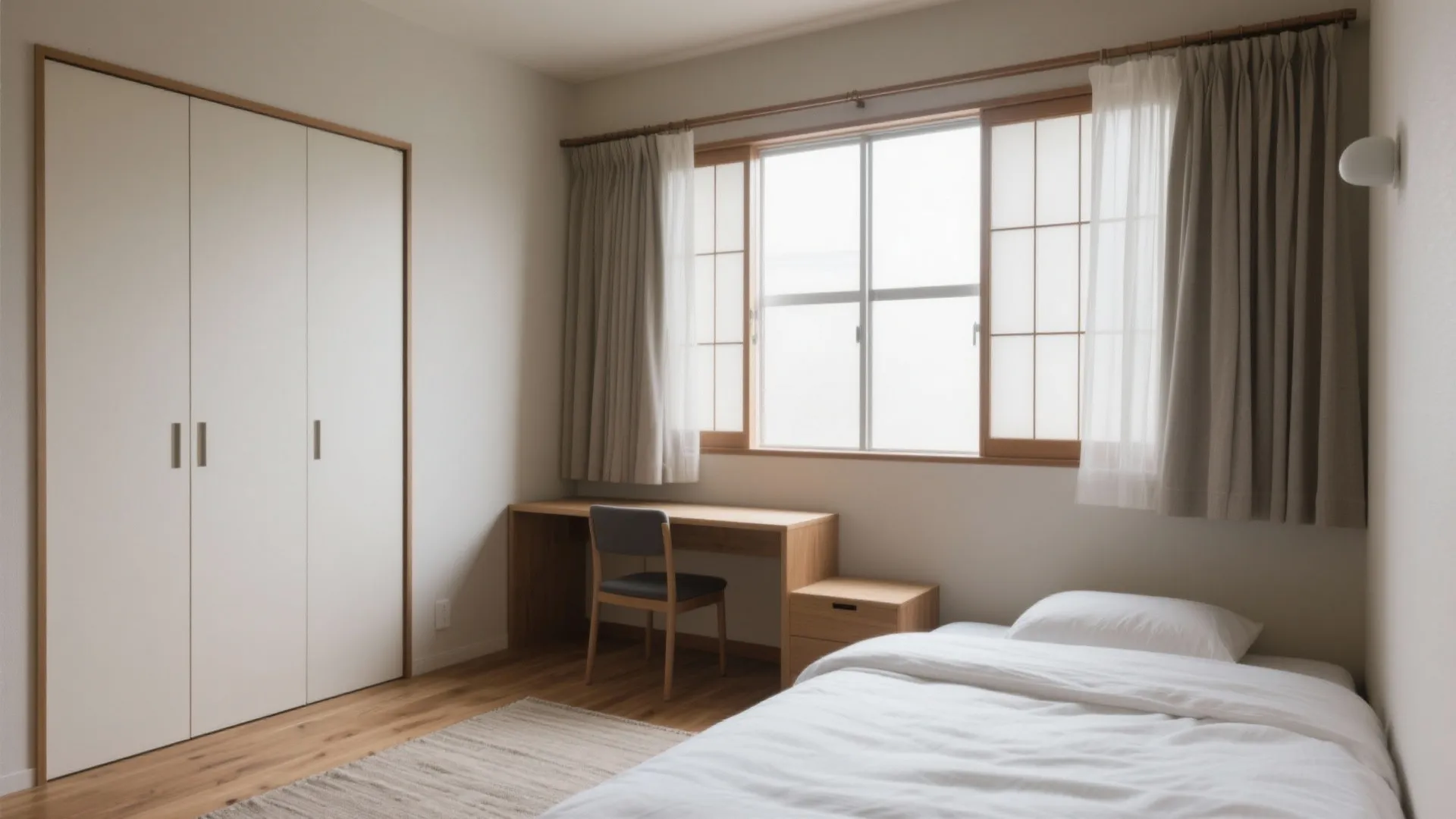 Tips 2: 各個室は“静・量・光”の三条件で調整（日本室内設計）