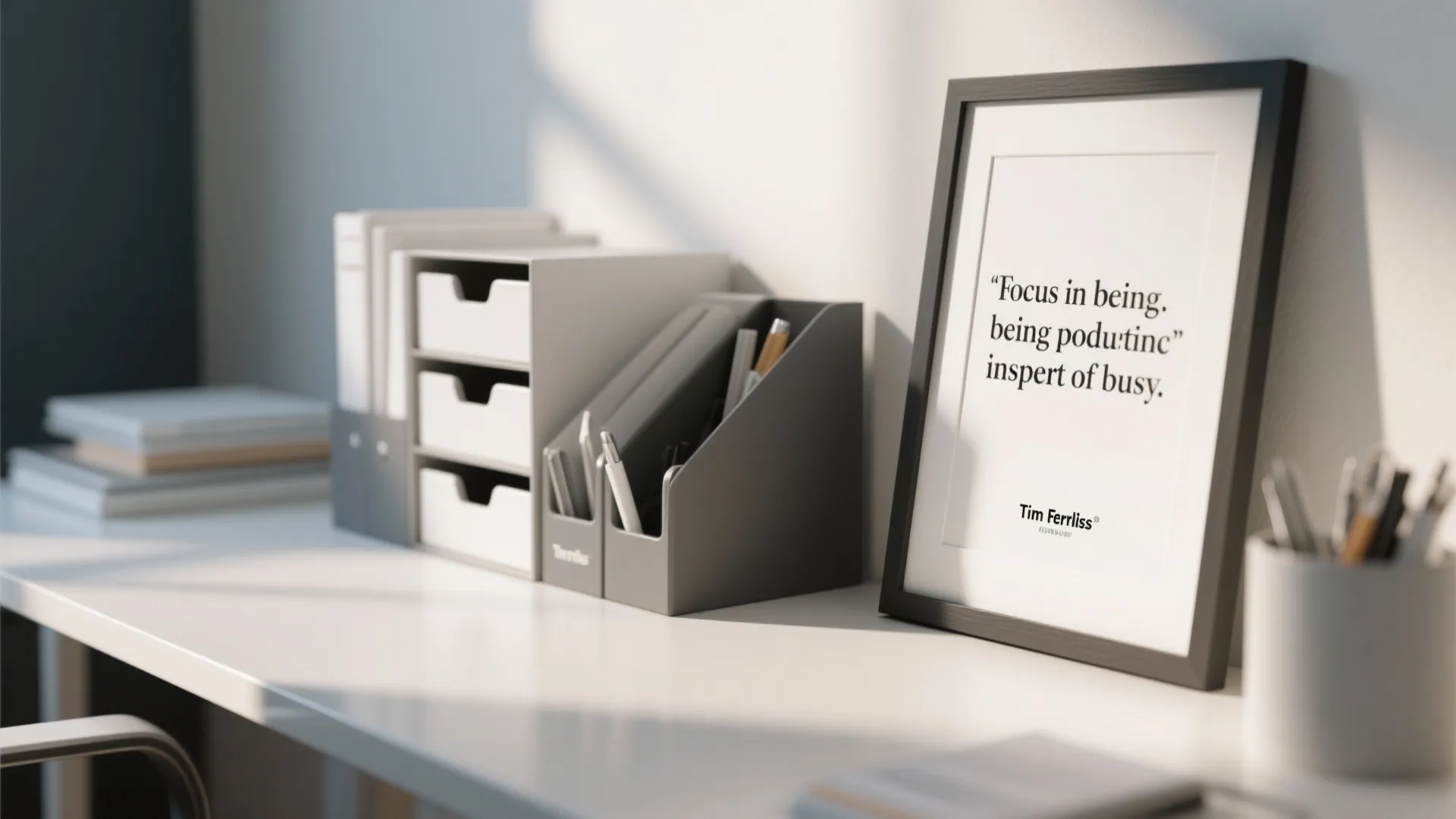 "Focus on being productive instead of busy" – Tim Ferriss