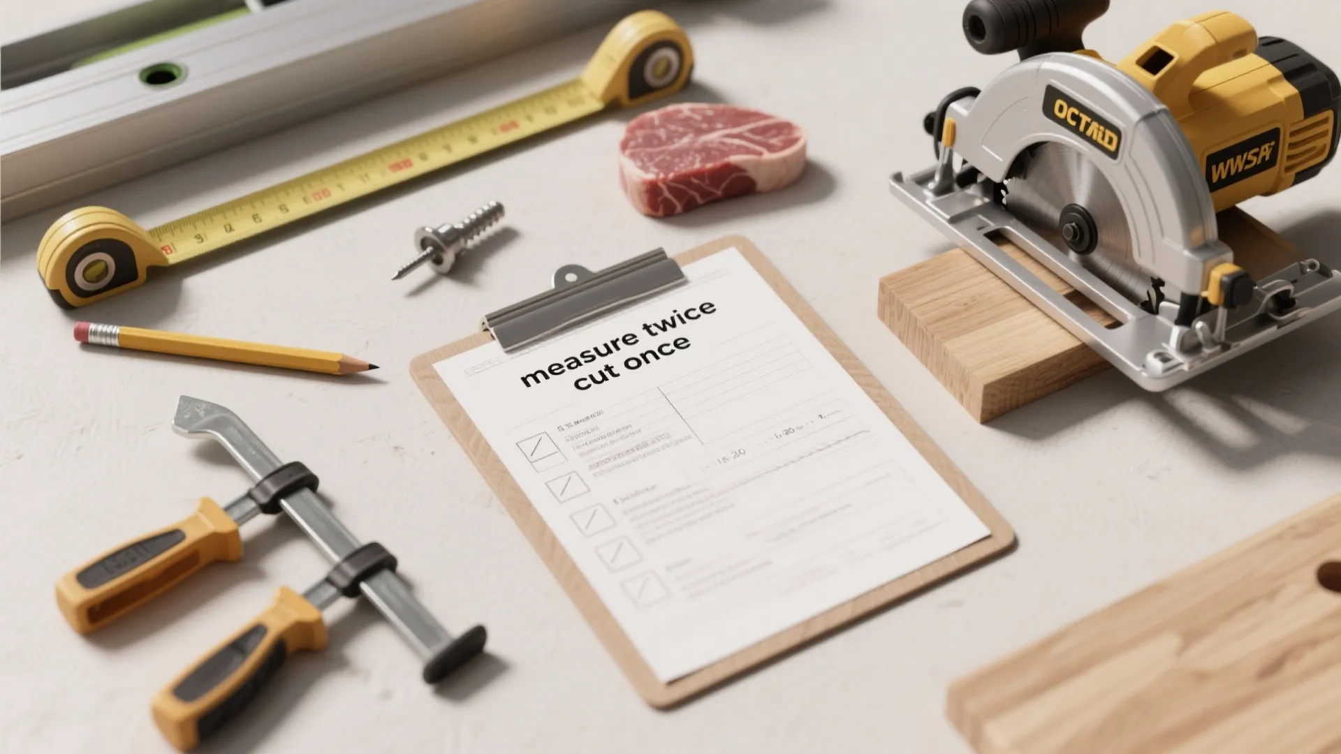 Quick project checklist