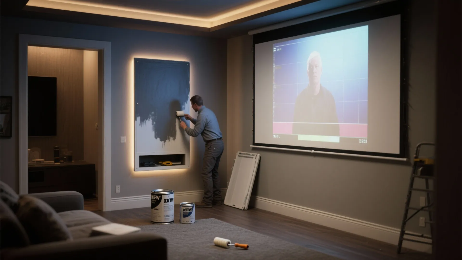 5. Consider Specialized Projection Paint or Alternatives