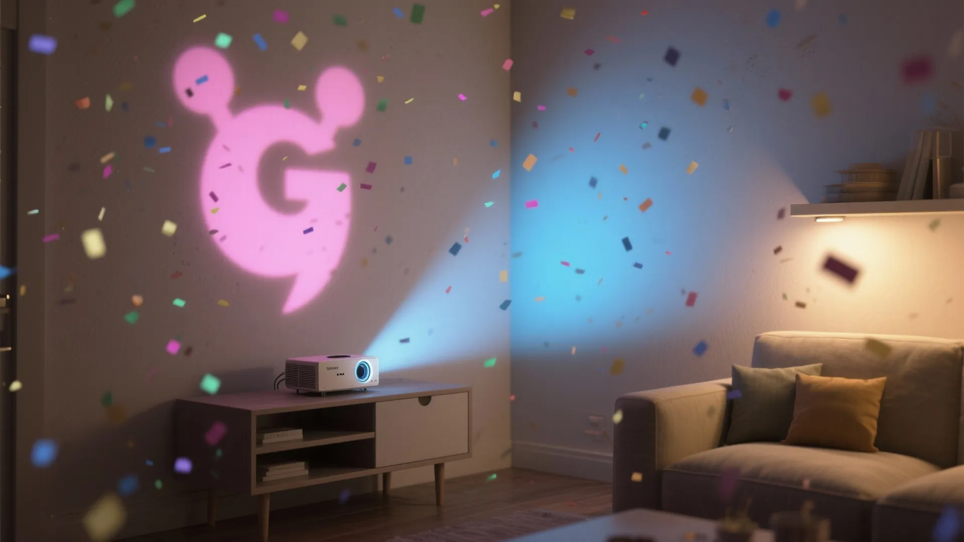 5. Projection & Light Reveal for Tiny Spaces