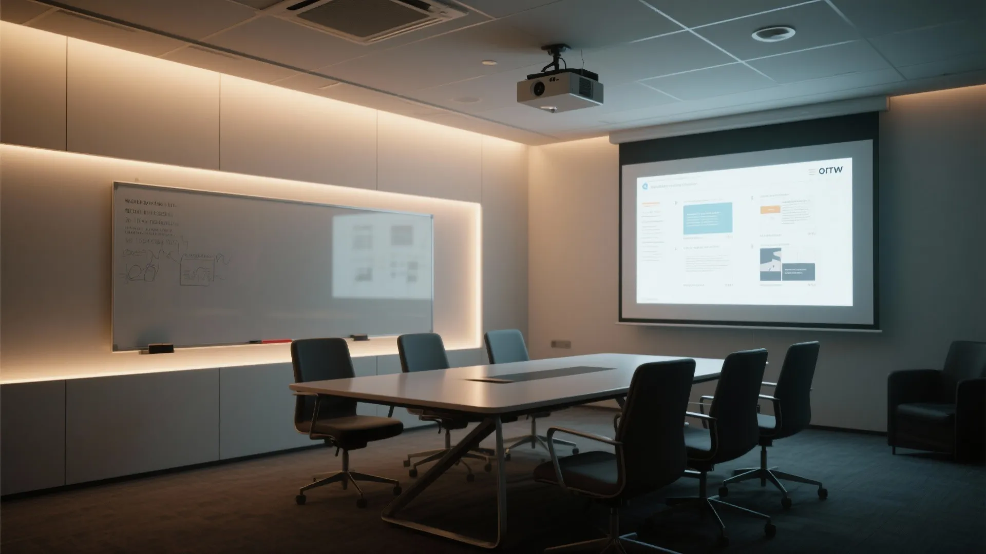 6. Integrated Projection Whiteboard