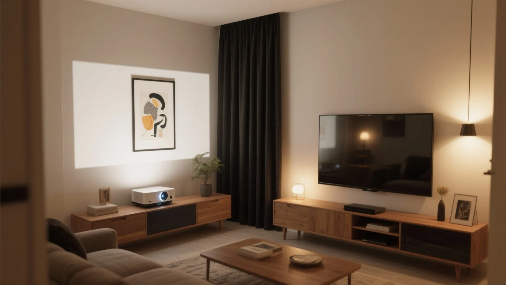 5. Alternatives: projector, mirrored TV, or art-mode screens