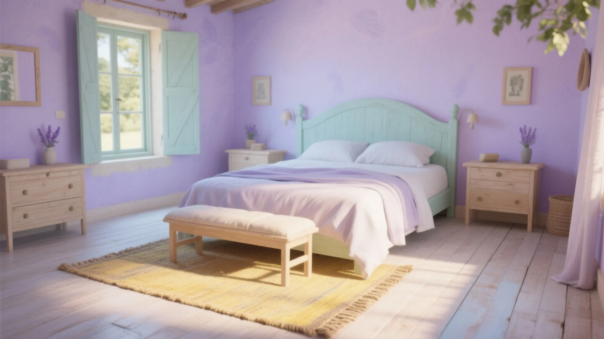 3. Provencal Pastels — airy colors and natural textures