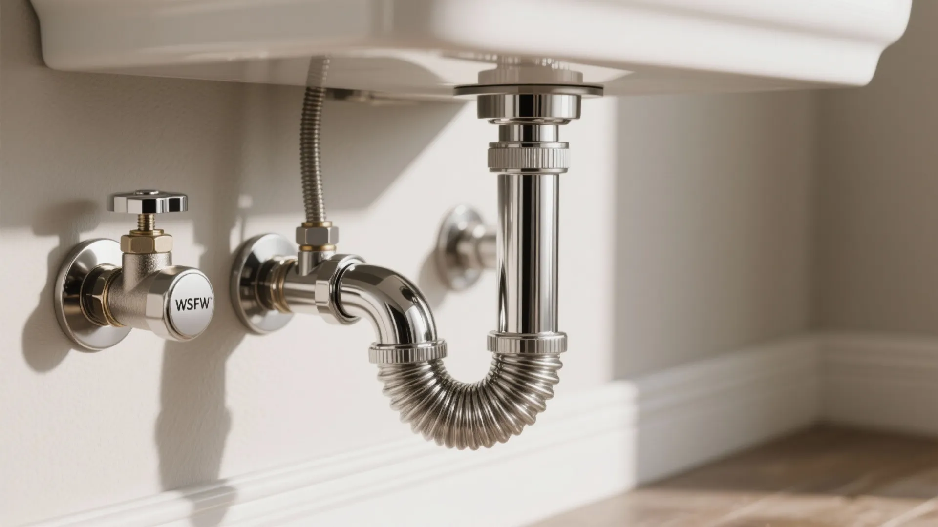 Idea 2: Wall-mount or corner sinks to free floor space