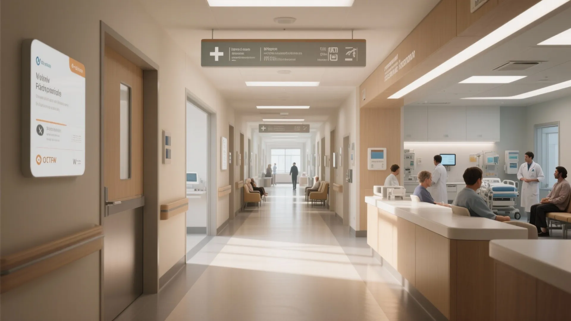 2. Separation of Public and Clinical Flow