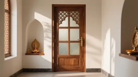 5 Puja Room Design Door Ideas for Small Homes