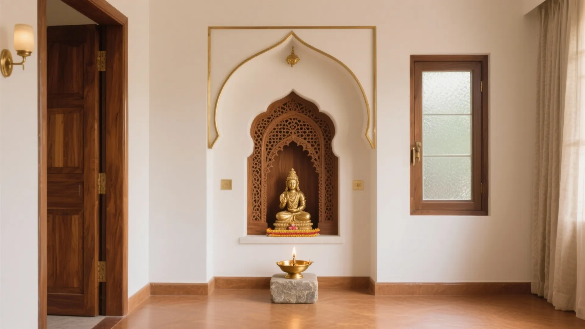 5 Puja Room Gate Design Ideas: Elegant, space-smart ways to shape a meaningful puja room entrance in small homes