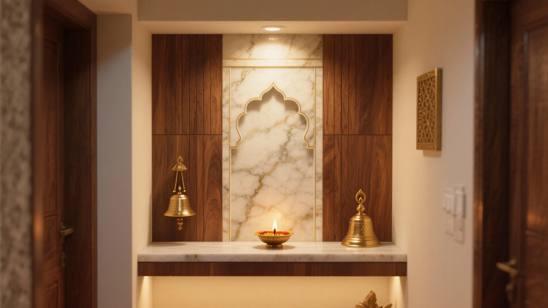 5 Puja Room Wall Designs That Truly Work: Small-space mandir walls, personal stories, and expert-backed tips