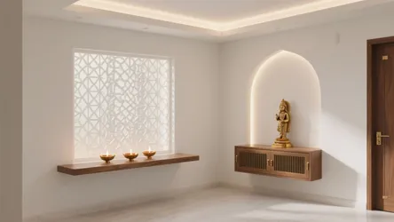 5 Puja Room POP Design Ideas for Small Spaces