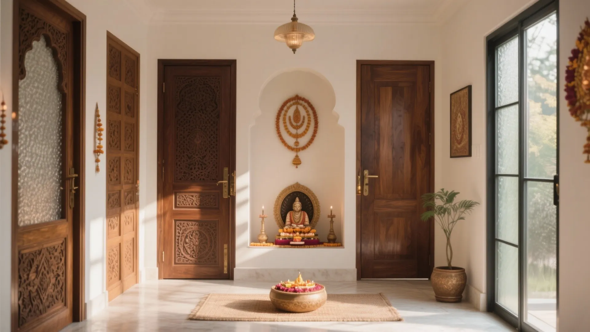10 Puja Room Design Door Ideas: Transform Your Home’s Sacred Space with Functional & Beautiful Door Designs