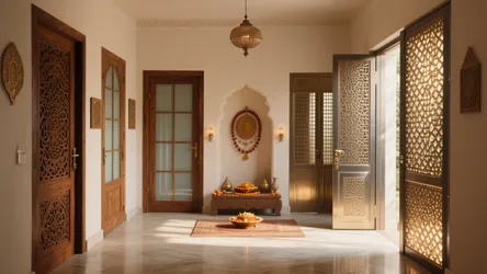 5 Puja Room Door Design Ideas
