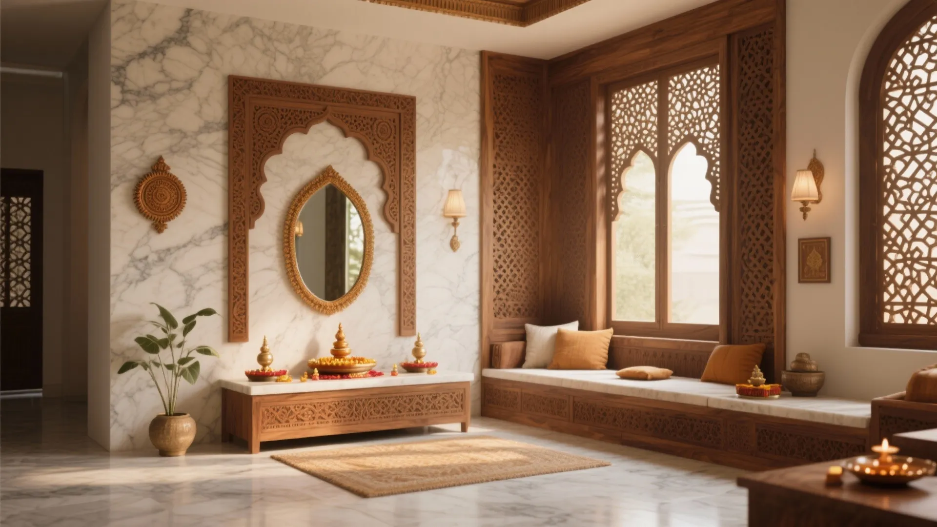 5 Puja Room Wall Designs You’ll Love: Creative & Practical Ideas for Puja Room Wall Designs