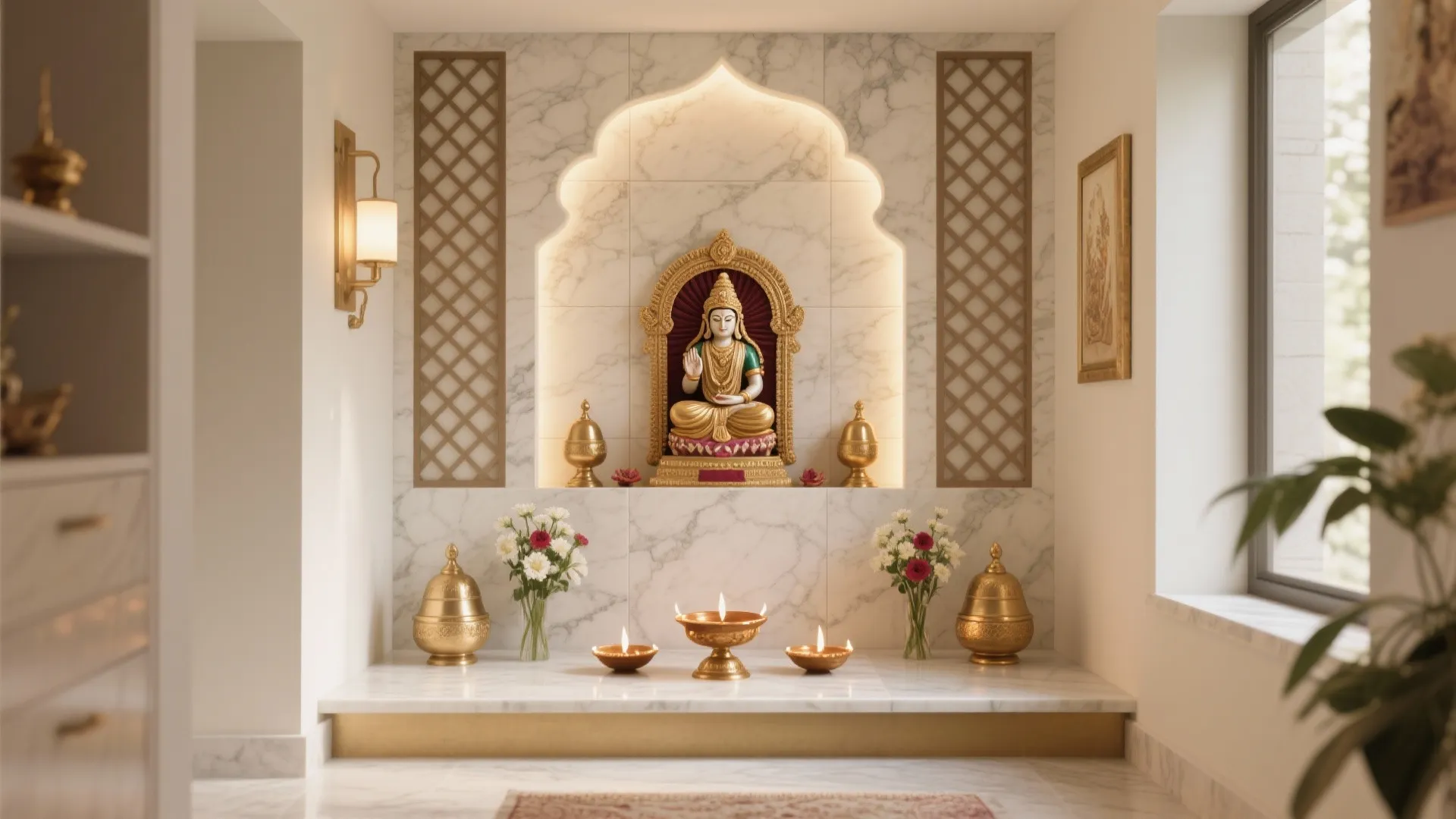 5 Puja Room Wall Tiles Design Ideas I Swear By: A senior interior designer’s field-tested tips for serene, practical, and beautiful puja room wall tiles