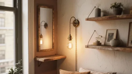 5 Pull Chain Wall Light Ideas for Small Spaces