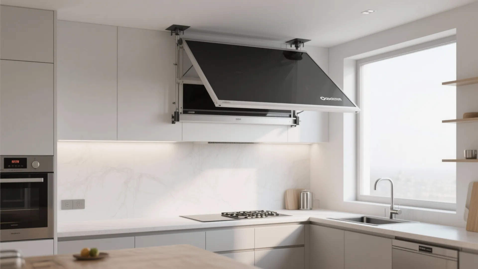 8. Pull-Down Ceiling Mount