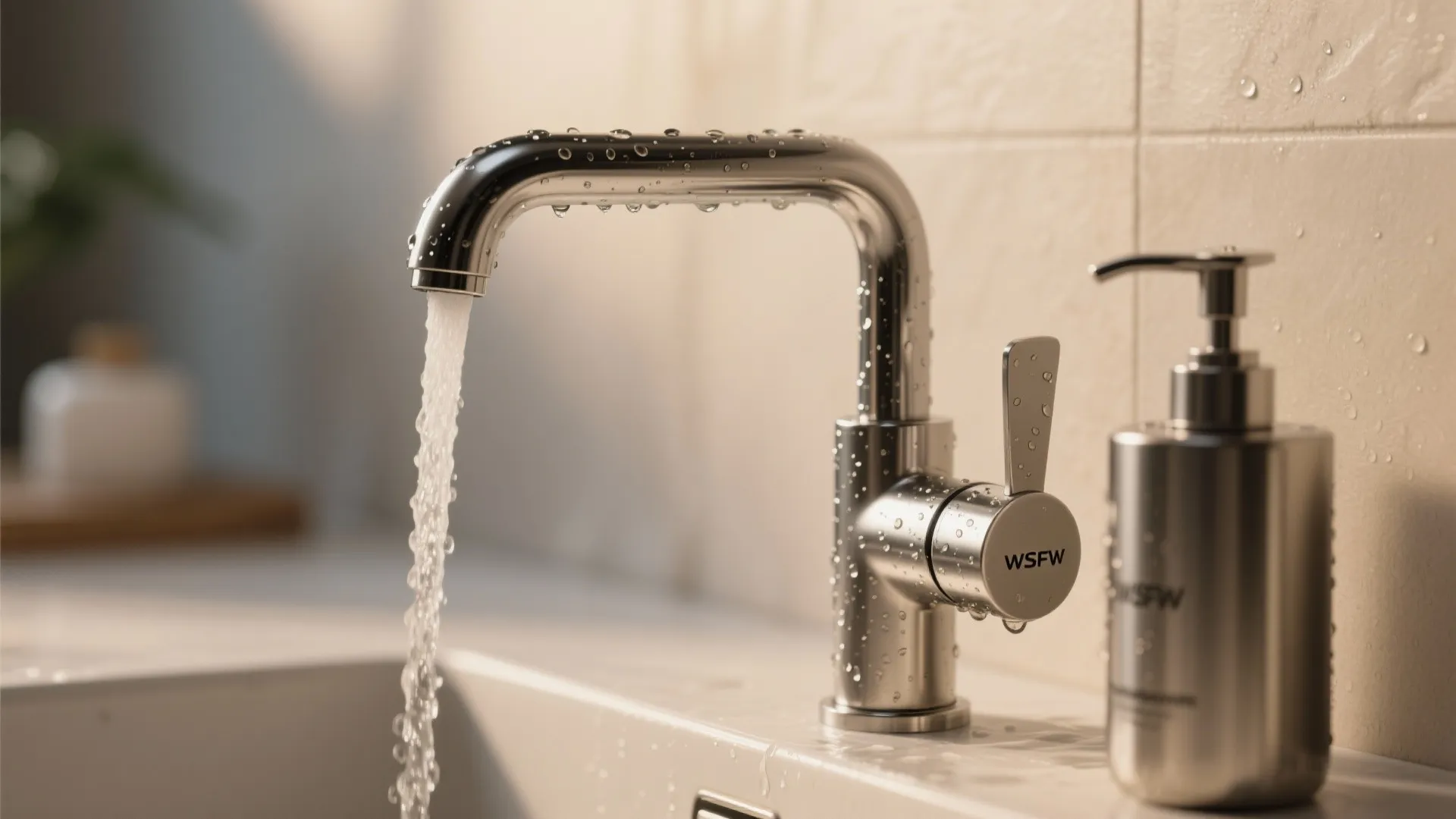 1. Pull-down spray + filtered water + soap dispenser combo