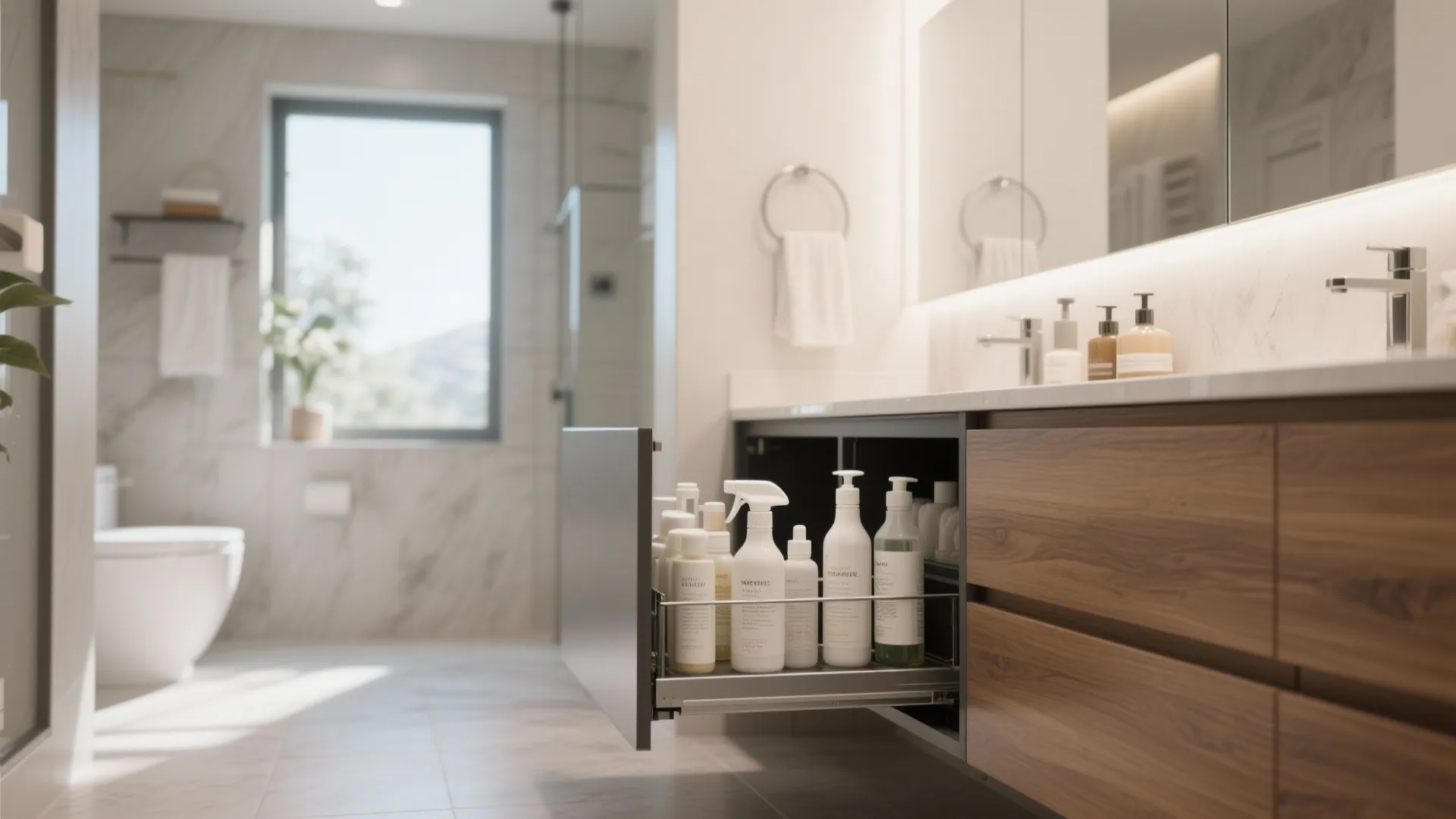 Pull-Out Tall Cabinet