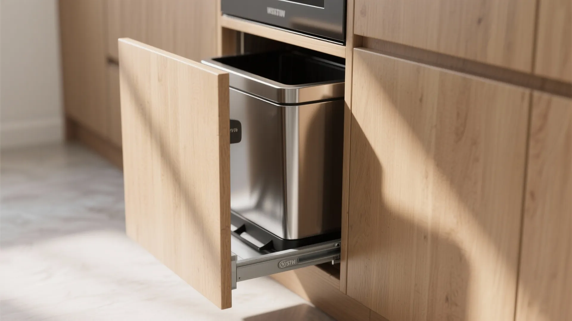 1. Pull-Out Cabinet Bin
