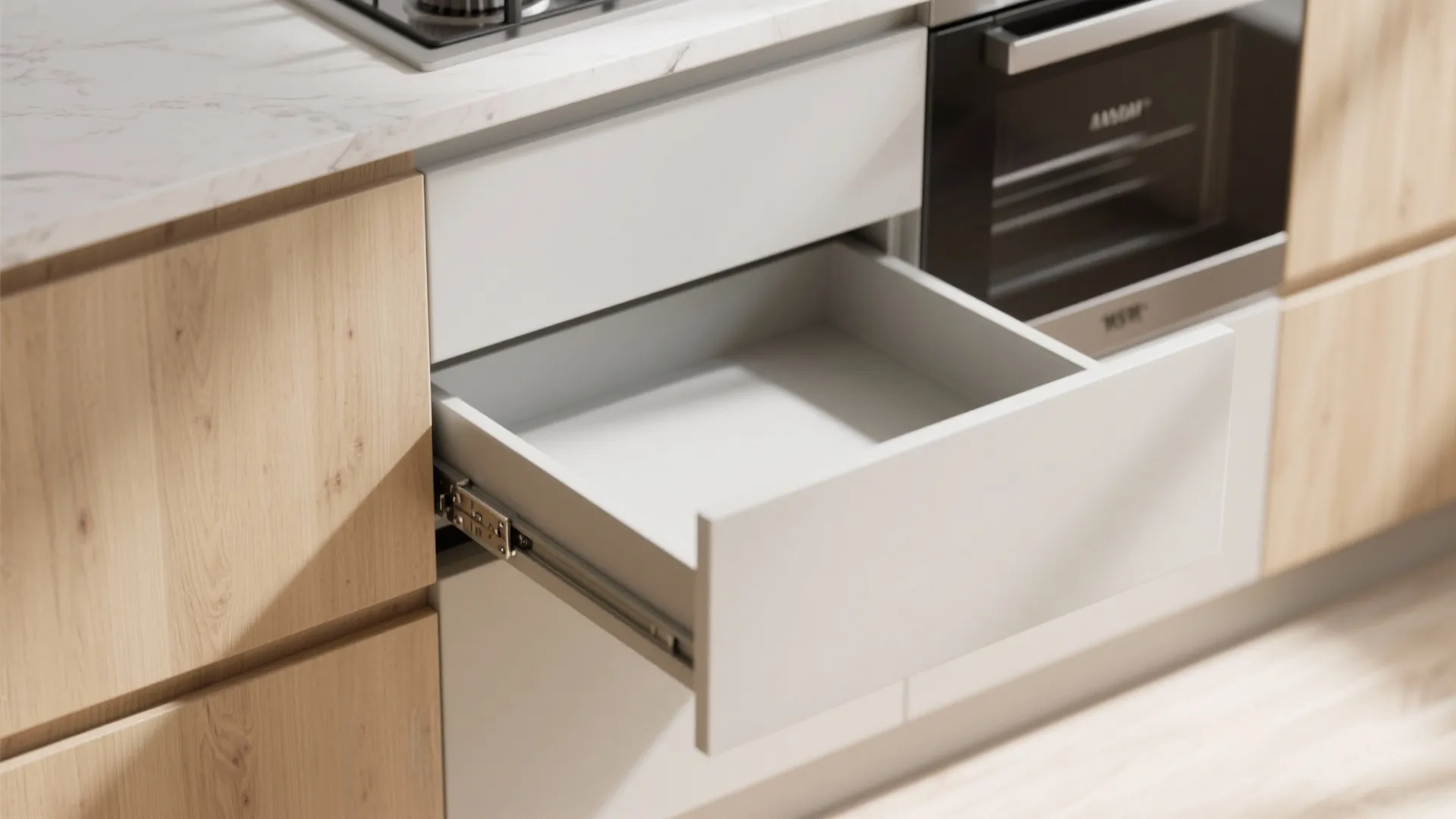 2. Fold-down or pull-out counters