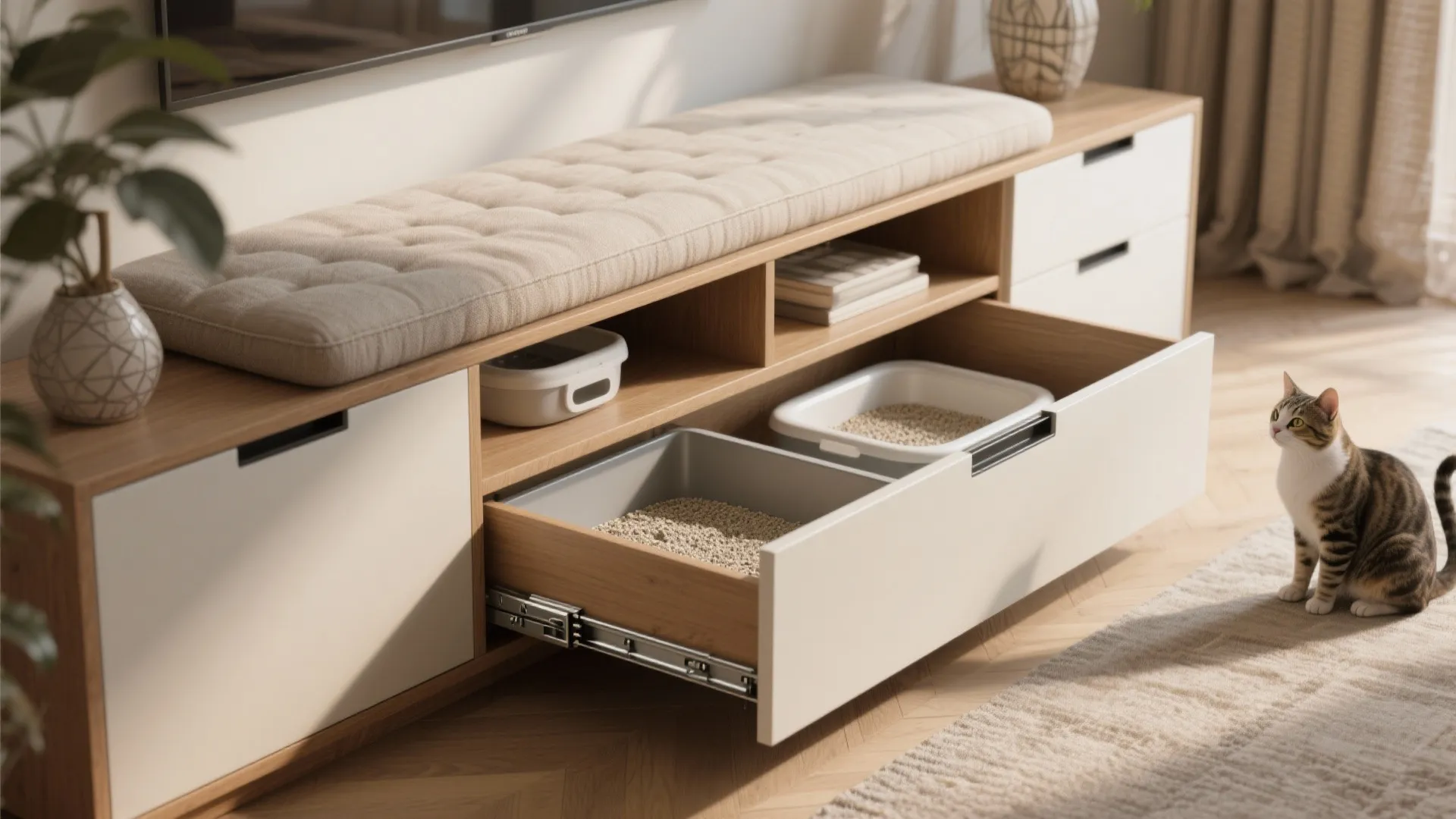 2. Pull-out Drawer Boxes