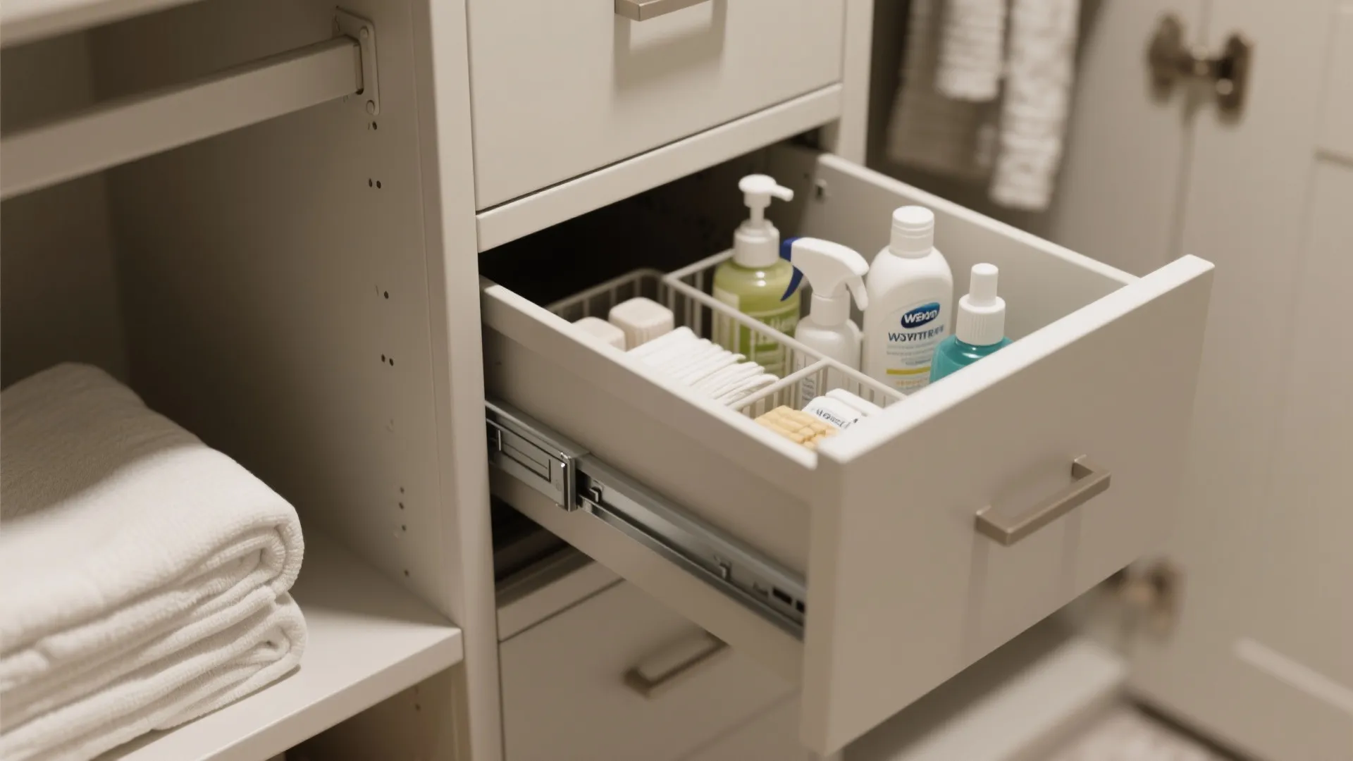 7. Pull-Out Drawer Towers