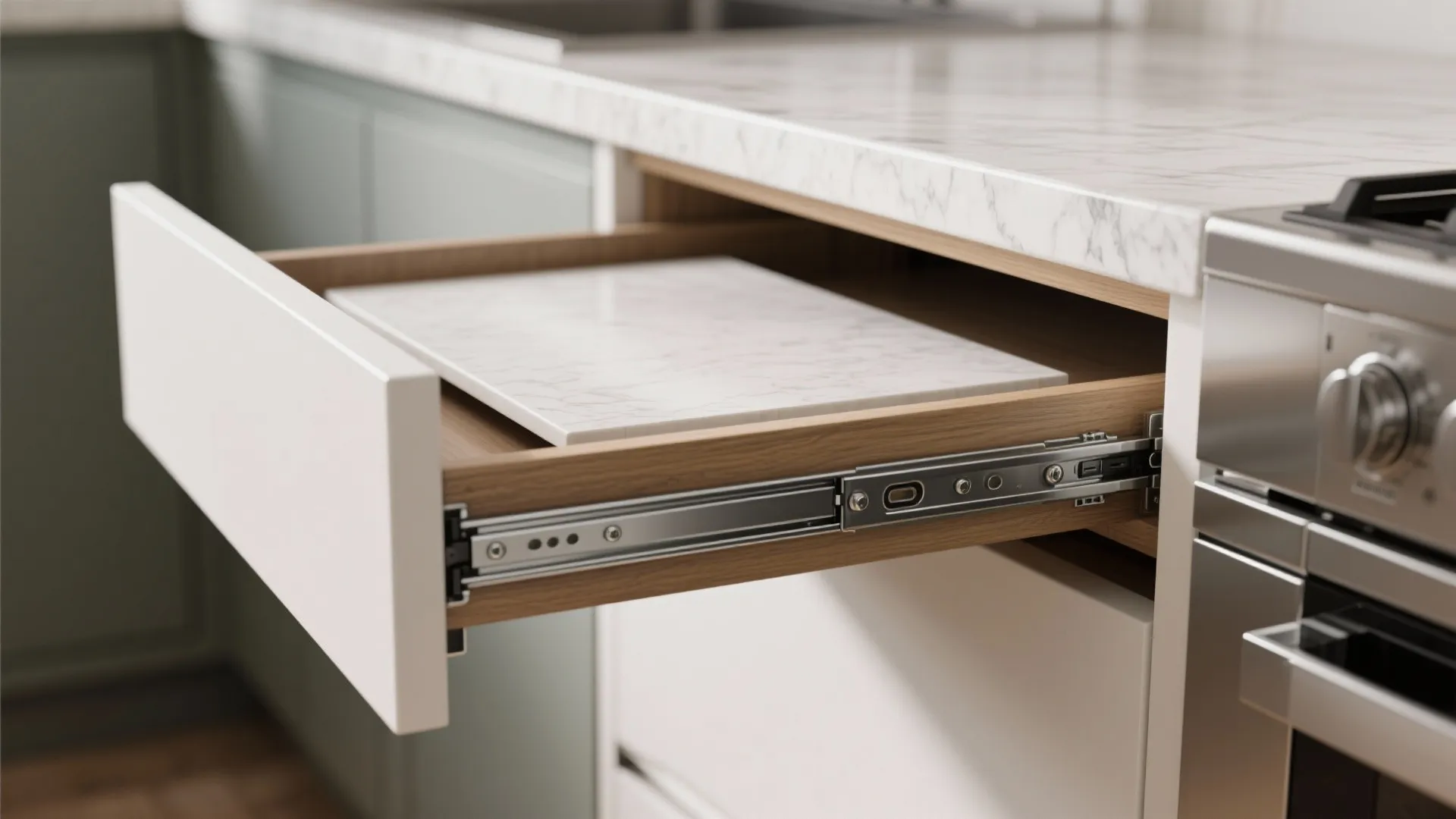2. Pull-Out Counter Extensions