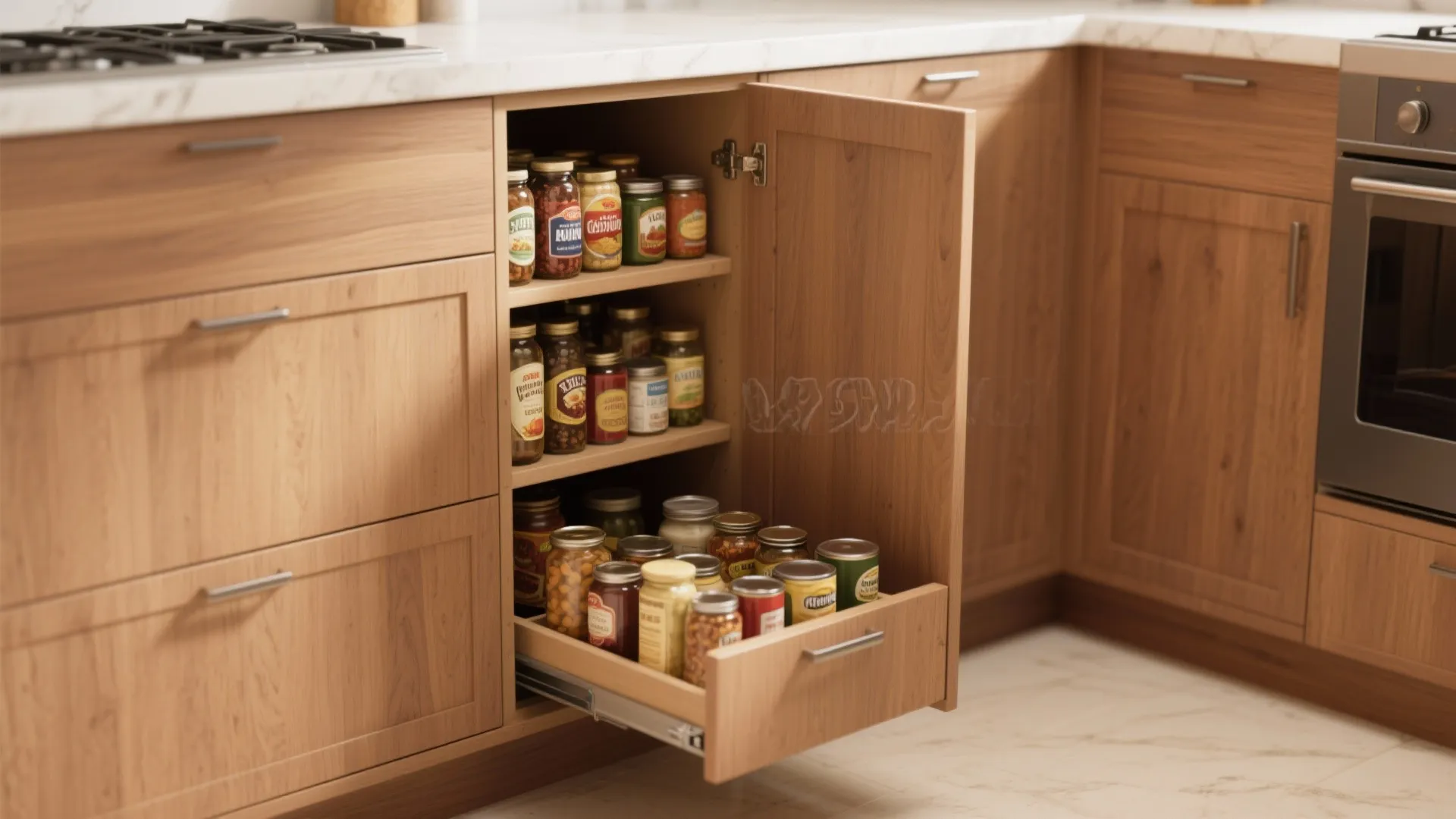 5. Pull-Out Pantry